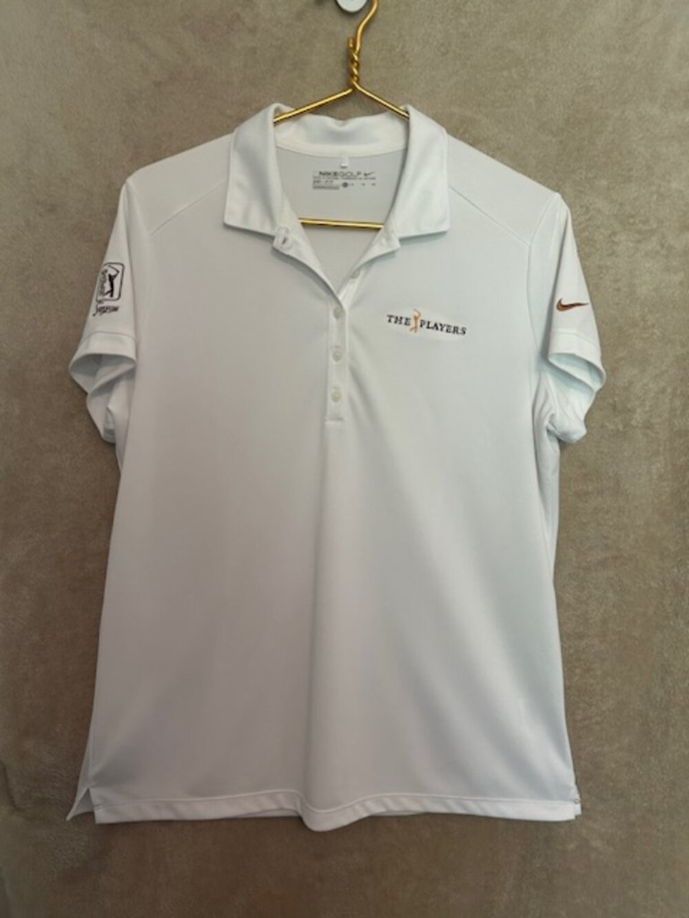 Nike Golf Dri-Fit Sawgrass The Players Golf Polo Ladies XL